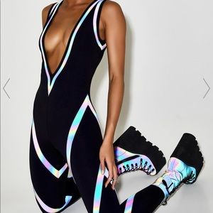 STROBELIGHT SEDUCTION REFLECTIVE CATSUIT
